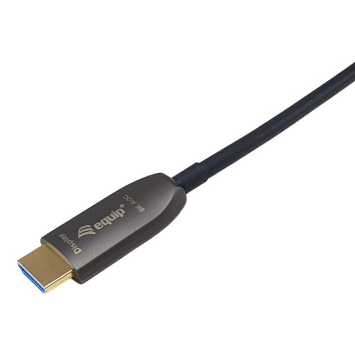 Cable EQUIP HDMI A 2.1/M 8K/60Hz 100m Negro (EQ119423)