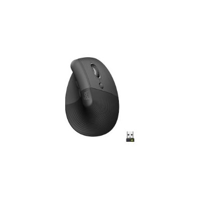 Ratón LOGITECH Ergonómico Vertical Grafito (910-006473)