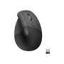 Ratón LOGITECH Ergonómico Vertical Grafito (910-006473)