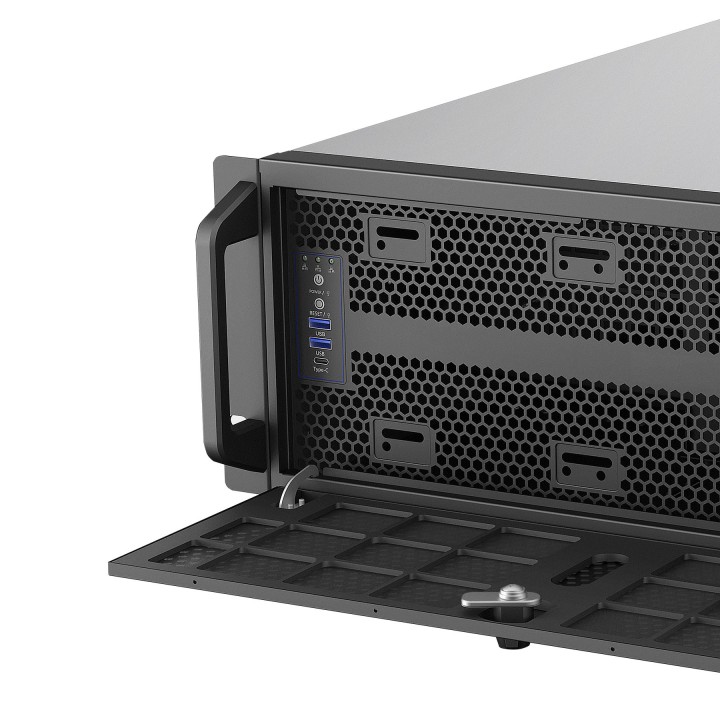 Caja Rack UNYKA UK4340 4U600 19" 4U ATX mATX (UK51923)