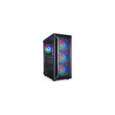 Caja Gaming TooQ Ragnarok RGB ATX Negra (TQGCC101-B)