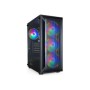 Caja Gaming TooQ Ragnarok RGB ATX Negra (TQGCC101-B)