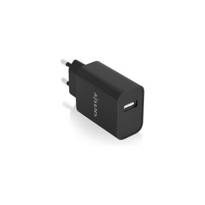 Cargador Pared AISENS 1xUSB-A 10.5W Negro (A110-0854)