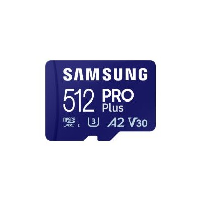 Samsung Micro SD Pro Plus 512Gb + Adap (MB-MD512SA/EU)