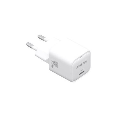 Cargador Pared AISENS 1xUSB-C 35W (ASCH-35W1P022-W)