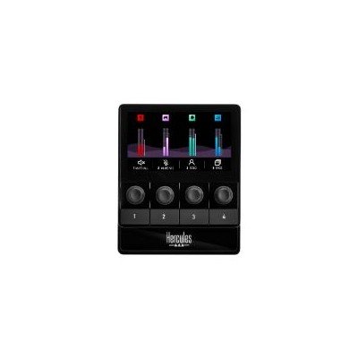 Controlador Audio HERCULES Stream 100 Negro (4780933)