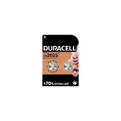 Pack 2 Pilas de Botón Duracell Litio 3V (DL2025B2)