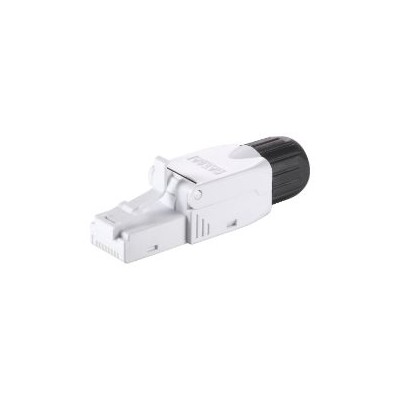 Conector EQUIP RJ45 Cat6a Kit 5 Negro/Blanco (EQ121162)