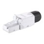 Conector EQUIP RJ45 Cat6a Kit 5 Negro/Blanco (EQ121162)