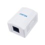 Roseta EQUIP 1xRJ45 Cat.6a Hembra Blanco (EQ235215)