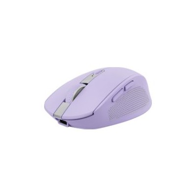 Ratón Trust Ozaa Óptico RF/Bluetooth Morado (25384)