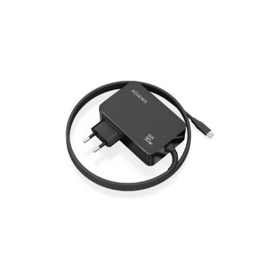 Cargador Pared AISENS 1USB-C 1.8m (ASCH-1PD90WL034-BK)