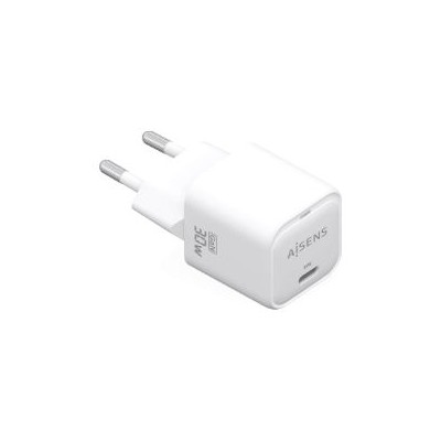 Cargador Pared AISENS 1xUSB-C 30W (ASCH-30W1P018-W)