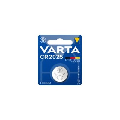 Pila de Botón Varta CR2025 Litio 3V (38970)