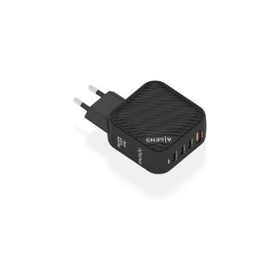 Cargador Pared AISENS 1USB-A 3USB-C (ASCH-100W4P029-BK)