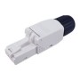 Conector EQUIP RJ45 Cat.6 Kit 5 Negro/Blanco (EQ121161)