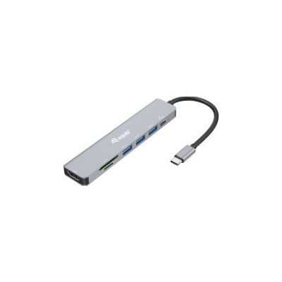 Dock Station EQUIP USB-C a HDMI/3USB-A/PD (EQ133494)