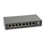 Switch LevelOne 8xRJ45 GbE PoE 120W Negro (GEP-0823)