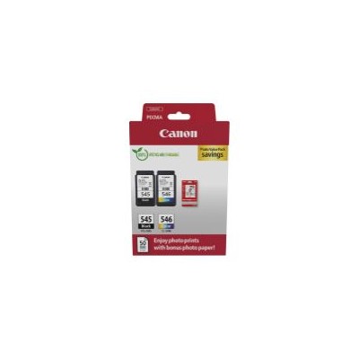 Tinta Canon EcoPack PG-545+CL-546 + 50 Hojas (8287B008)