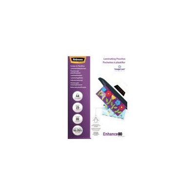 Fundas plastificar FELLOWES Brillo A4 25unid. (5396205)