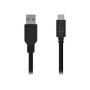 Cable AISENS USB-C/M a USB-A/M 1.5m Negro (A107-0450)