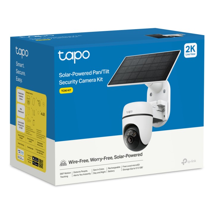 Cámara IP TP-Link Solar Nocturna Exterior (TC90 KIT)