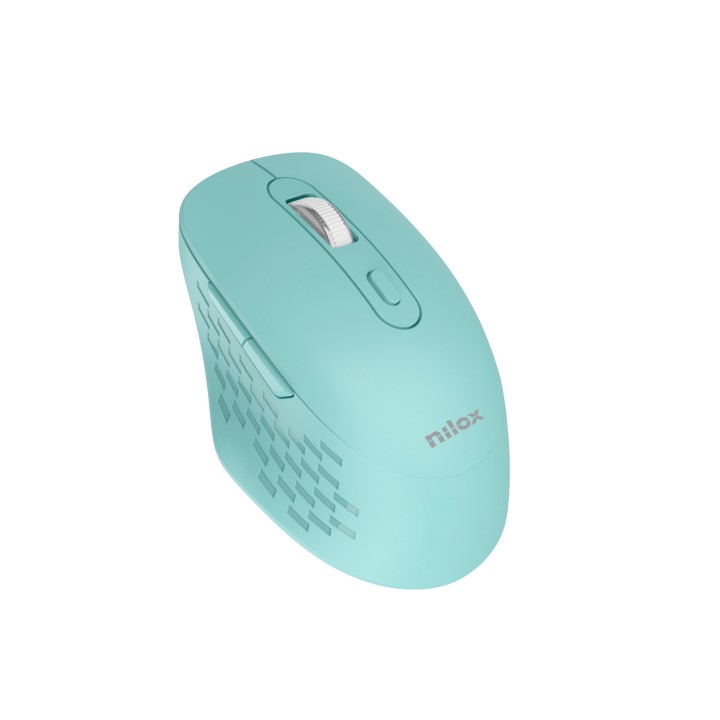 Ratón NILOX RF Wireless/BT 1600dpi Azul (NXMODWI04)