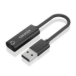 Tarjeta de Sonido AISENS USB/M-3.5mm/H (A106-0770)