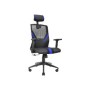 Silla Mars Gaming Ergonómica Negra/Azul (MGCERGOBBL)