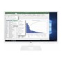 Monitor LG 24" FHD DVI DP VGA HDMI Blanco (24BK55YP-W)