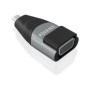 Adaptador AISENS USB-C/M a VGA/H Negro/Gris (A109-0863)