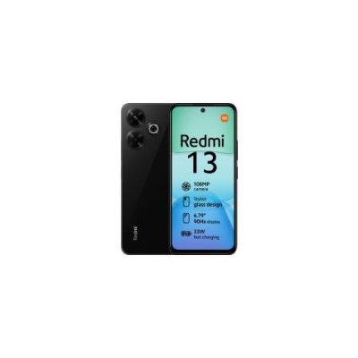 Smartphone XIAOMI Redmi 13 6.79" 6Gb 128Gb 4G Negro