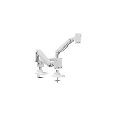 Soporte Mesa EQUIP 2Brazos 17"-35" Blanco (EQ650183)