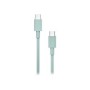 Cable NUBBEH Borealis USB-C/USB-C Turquesa (NBCABLCCT)