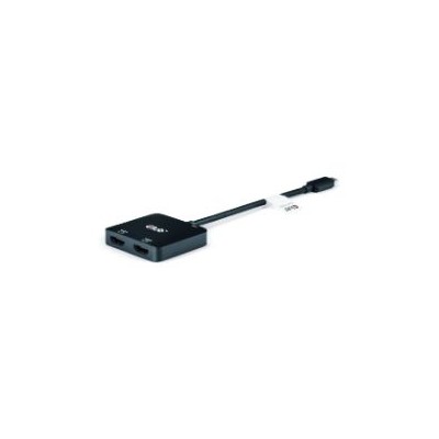 Adaptador Club 3D USB-C a 2xHDMI 4K PD 100W (CSV-1558