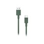 Cable NUBBEH Borelais USB-A/USB-C 1.5m Verde(NBCABLACG)