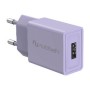 Cargador Pared NUBBEH 1USB-A 10W Lila (NBWALLCHUSBP10)