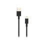 Cable NUBBEH USB-A/Lightning 1m 2A Negro (NBTCABLALB1)