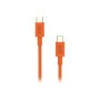 Cable NUBBEH Elisium USB-C/USB-C Naranja (NBTCABLCCO1)