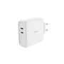 Cargador de Pared Trust Maxo 65W 2xUSB-C Blanco (25381)