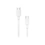 Cable NUBBEH Borelais USB-A/USB-C 1.5 Blanco(NBCABLACW)