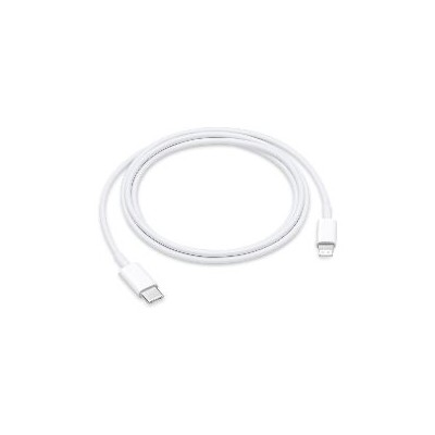 Cable Apple USB-C/M a Lightning/M 1m Blanco (MUQ93ZM/A)