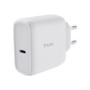 Cargador Trust Maxo 1xUSB-C 65W Pared Blanco (25139)