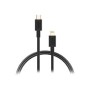 Cable NUBBEH USB-C/Lightning 1m 2A Negro (NBTCABLCLB1)