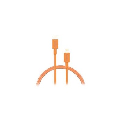 Cable NUBBEH USB-C/Lightning 1m Naranja (NBTCABLCLO1)