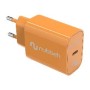 Cargador Pared NUBBEH 1USB-C 25W Naranja (NBWALLCHCO25)