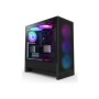 Caja NZXT H5 Flow RGB EATX Negra (CC-H52FB-R1)