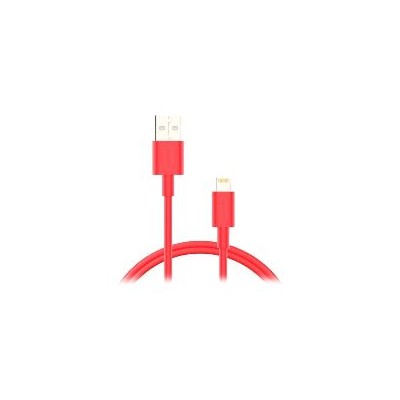 Cable NUBBEH USB-A/Lightning 1m 2A Rojo (NBTCABLALR1)