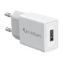 Cargador Pared NUBBEH 1USB-A 10W Blanco(NBWALLCHUSBW10)