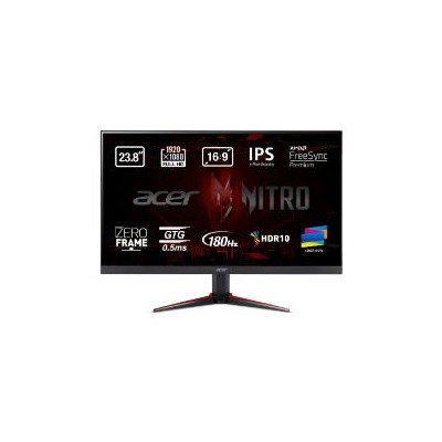 Monitor Gaming Acer VG240Y S3 24" FHD HDMI Negro/Rojo